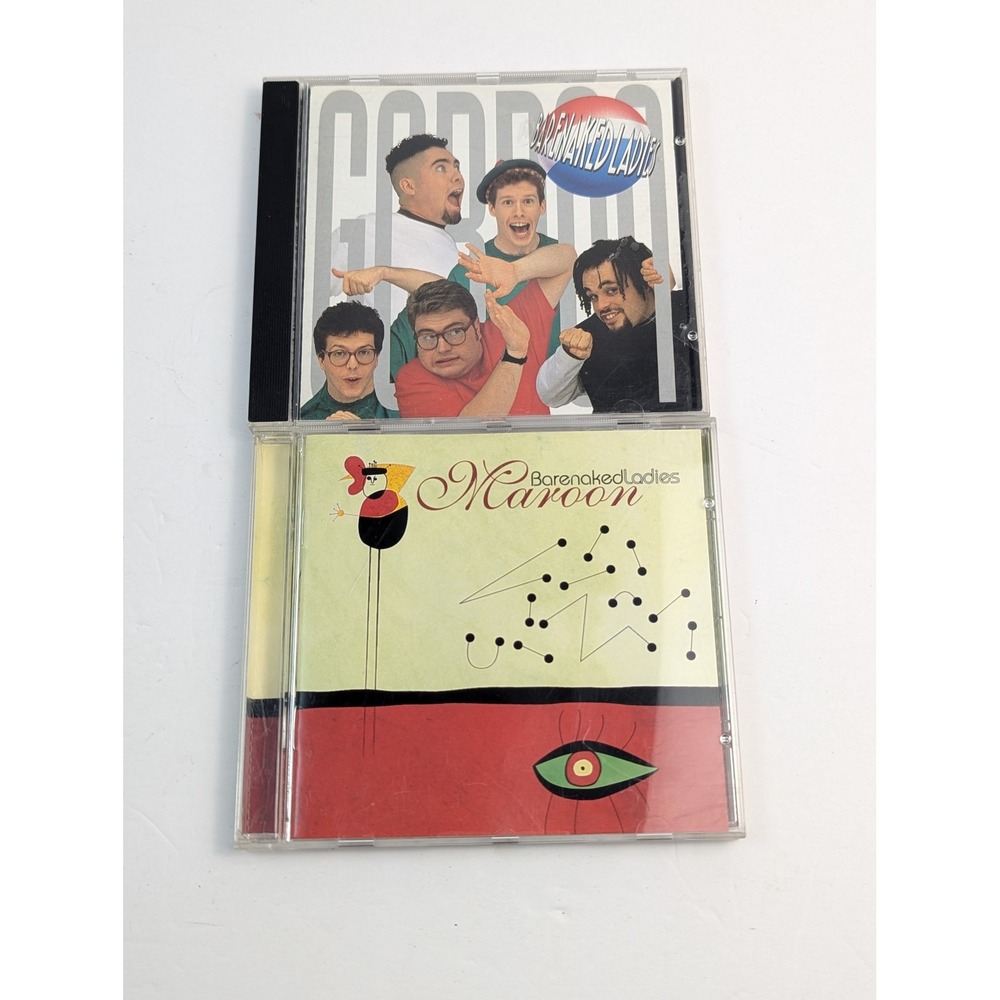 Barenaked Ladies Gordon and Maroon CDs Lot‎ Two Album Set